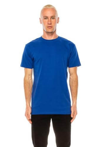 PRO G Men's Plain T-Shirt - 100% Cotton Classic Fit 170GSM2