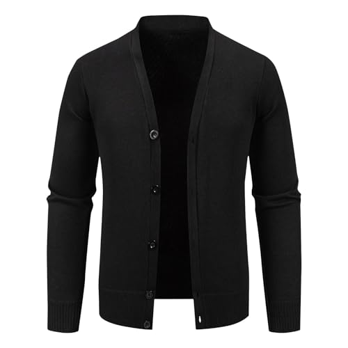 Knit Cardigan Sweaters for Men Shawl Collar Cardigan Button Down Cardigan Sweater Open Front Cardigan Casual Sweaters