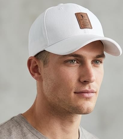 Image of rytoria Combo 3 Pcs Cap for Men and Women Unisex Cotton Caps Adjustable Strap Free Size Summer Sports Cricket Gym Dance