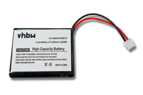 batteria compatibile con Siemens Gigaset L410 L470 telefono fisso cordless 250mAh 3.7V Li-Ion