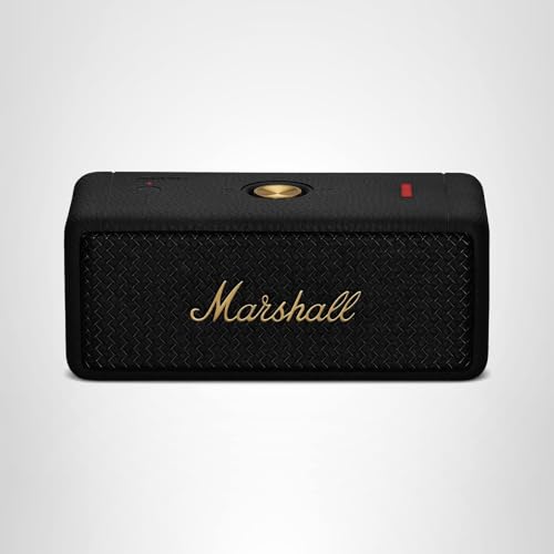 Marshall Emberton II Portable Bluetooth Speaker (Black & Brass) — view 13
