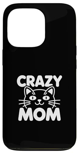 Crazy Cat Mom �X�}�z�P�[�X iPhone 13 Pro �p