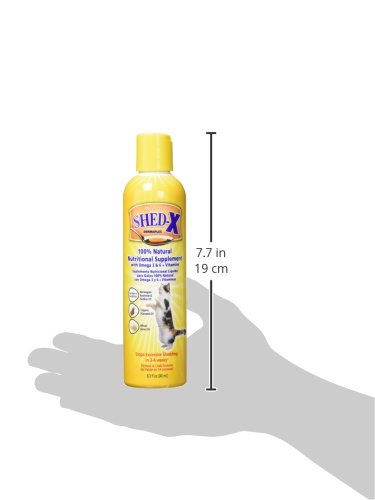 image for SynergyLabs Shed-X Liquid Cat Supplement, 8oz – 100% Natural – She