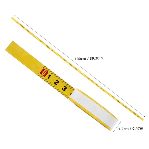 Cinta métrica adhesiva 1m ARTIBETTER para trabajos de carpintería miniatura 2