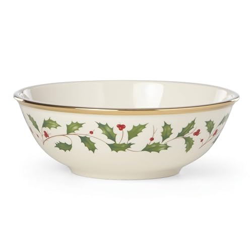 Image of Lenox 897082 Holiday Dinnerware Place Setting Bowls, Set of 4, Christmas