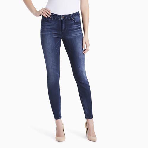 Gloria Vanderbilt Women's Boho Skinny Jean, Divina Bells, 12