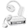 TOZO OpenEgo True Wireless Open Ear Headphone, 5.3 Bluetooth Sport Earbuds with Earhooks for 80H Playback with Digital Display, 32 EQ Modes Dual Mic Clear Call Sweat-Proof for Running Workout White