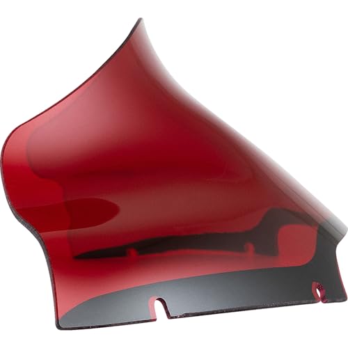 Klock Werks KWW-01-0670 Kolor Flare Windshield - 9in. - Red