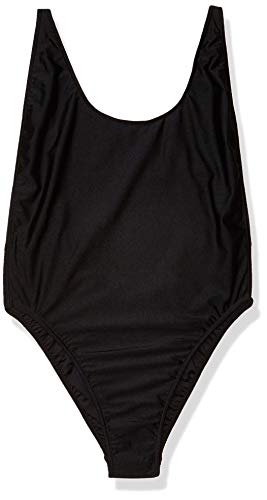 American Apparel Women S Standard Nylon Tricot High Cut Sleeveless One Piece Black X Small On Amazon Accuweather Shop