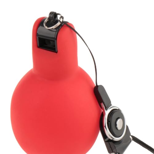 Silbato portátil de PVC con sonido fuerte y cordón miniatura 2