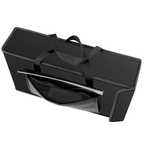 Akku Tasche Ebike Batterie Tasche Feuerfeste bis 2000°F Explosionsgeschützte Lipo Bag kompatibel mit 2 E-Bike Akkus Dick Stoßfester Sichere Batteriebox Aufladung Transport Lagerung 45 x 12 x 25 cm