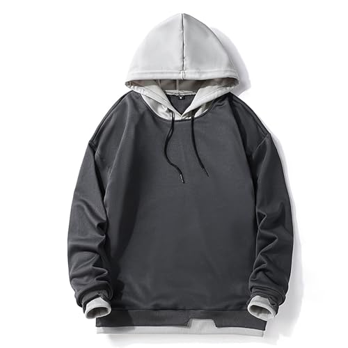 Sudadera con capucha para hombre, manga larga casual miniatura 2