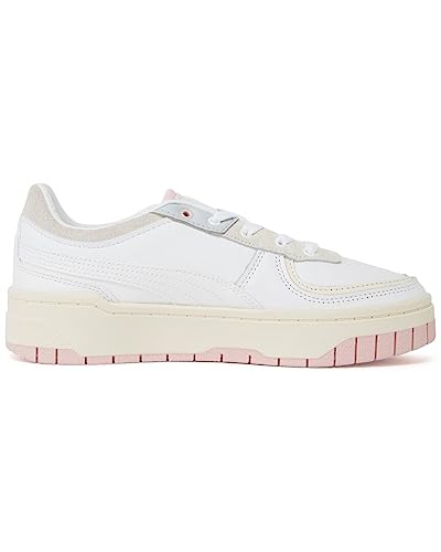 PUMA Womens Cali Dream Logo Lace Up Platform Sneakers Shoes Casual - White2