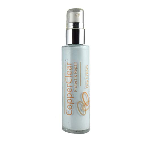 Copper Peptide All Natural Day Cream Moisturizer Zinc Magnesium Supports Reduction of Fine Lines & Wrinkles Great for Skin Face Eyes 100% All Natural Lotion Safe for All Skin Types (2-oz Jar)