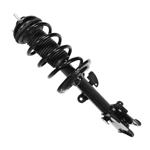 Image of Detroit Axle - 6pc Front Suspension Kit for Acura 2007-2013 MDX ZDX 2 Struts with Coil Spring Assembly 2 Sway Bar End Links 2 Outer Tie Rod Ends 2008 2009 2010 2011 2012 Replacement