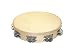 Pandereta Marca Samba Ã˜25 Cm con sonaja doble de acero inoxidable