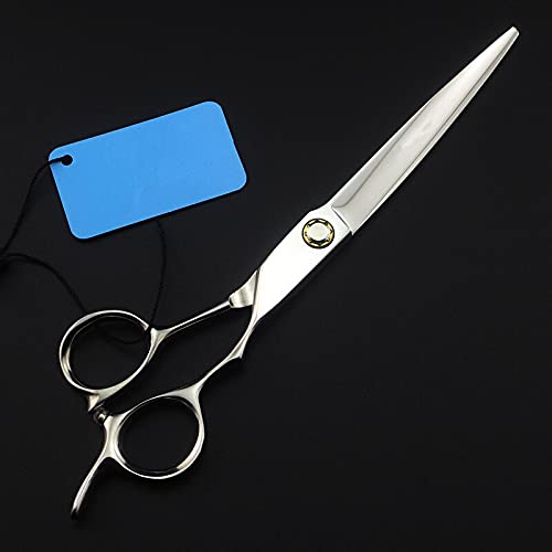 Hair Cutting Scissors, Professional japan 440c 7 inch Bearing hair scissors cutting barber makas haircut thinning shears hairdressing scissors BY ZZYY (Color : 40 teeth)