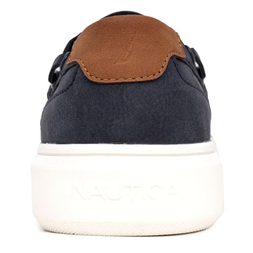 Image of NAUTICA Men's Lace-Up Boat Shoe Casual Loafers Comfort Sneaker - Walking Moccasin