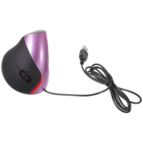Ratón USB ergonómico para portátil: diseño vertical con soporte de muñeca ajustable