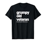 Funny Grumpy Old Veteran for Military Vets Service Complete T-Shirt