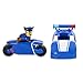 Paw Patrol Chase Mini Movie Vehicle Set - 4 Pc Bundle With 2-in-1 Toy Car, Action Figures, Tattoos and More | Toys for Kids
