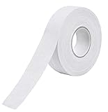 Catime Tennis Griffband Selbstklebend Tennisschläger Band, Hockey Schläger Band, Rutschfestes Schlägertape Overgrip für Eishockey Tennis Squash Badminton, 25m (Weiß)