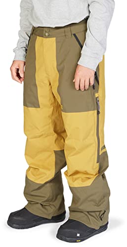 DC Squadron 45K Mens Snowboard Pants Bronze Mist Sz XL