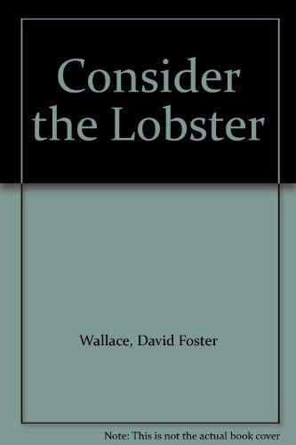 Consider the Lobster