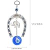 Betterdecor - Amuleto Portafortuna Occhio Blu (Nazar) Da Parete - Decorazione Protettiva In Metallo E Vetro Con Sacchetto Regalo - 2