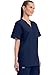 Cherokee Originals Unisex V-Neck Scrubs Shirt, Navy, X-Large