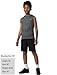 EXARUS 3 Pack Boys Athletic Sleeveless Tank Workout Running Quick Dry Tank Tops with Hooded for Kids 12Y