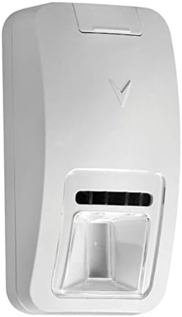 DSC PG9974P PowerG Wireless Mirror Optic PIR Motion Detector with Pet Immunity; Compatible with PowerSeries Neo, PowerSeries Pro and Qolsys Panels; 49 ft./90° Coverage Area