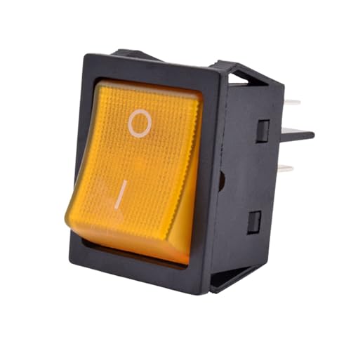 Interruptor basculante KCD4 para reformar vehículos camper y maquinaria de taller