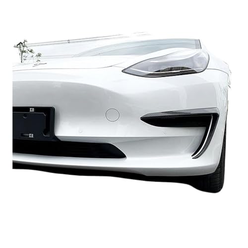 Paupières phare pour Model 3 2017-2023 cache antibrouillard avant noir - 3