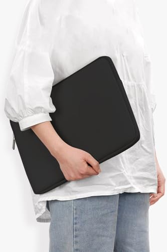 SensaBliss ノートパソコン ケース ノートパソコン用スリーブ 全面保護 耐衝撃 薄型 13.3インチワイド対応 ノートPCバッグ インナーバッグ 保護ケース 通学/通勤/出張 ラップトップスリーブケース（ブラック）