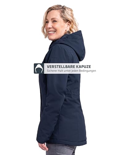 Schöffel Damen Ins. Jacket Antwerpen L, wasserdichte und atmungsaktive Winterjacke, urbane Outdoorjacke mit 2-Wege-Reißverschluss und… – Ansicht 3