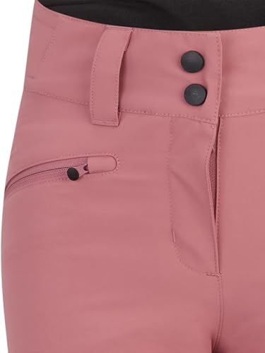 Ziener Kinder Alin Ski-Hose/Schnee-Hose | atmungsaktiv, wasserdicht, PFC frei, Rose Blossom, 164