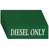[Autocollants de Bidon de Carburant Durables] - Notre autocollant diesel only est fabriqué en PVC et matériau adhésif 3-M pour une bonne adhérence et une durabilité résistante aux intempéries. Il restera fermement attaché aux plastiques, métaux, votre camion, tracteur ou réservoir à carburant dans des conditions météorologiques défavorables