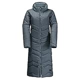 Hauptmaterialien recycelt Jack Wolfskin Damen Kyoto Coat, slate blue, L EU