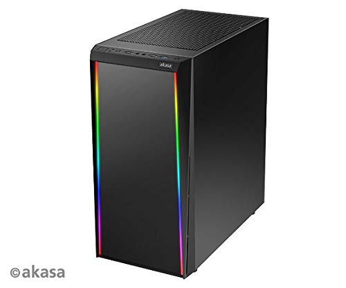 Gabinete Gamer Apache Soul Vidro Mid Tower Akasa A-ATX10-A1B