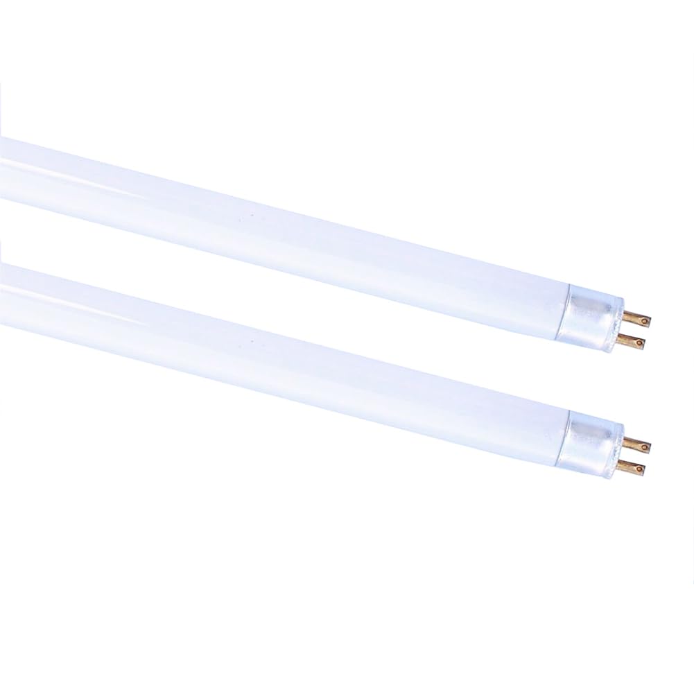 T4 12W Fluorescent Tube 418mm(excluding pins) 2 Pack, G5 Base, Cool White 3500K, Low Energy Consumption Tube Light, Emergency Energy Saving Light for Kitchen, Bathroom, Cabinet, Garage