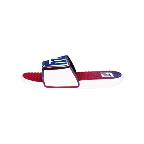 Image of FOCO mens Nfl Primary Team Logo Gradient Gel Slide Sandals