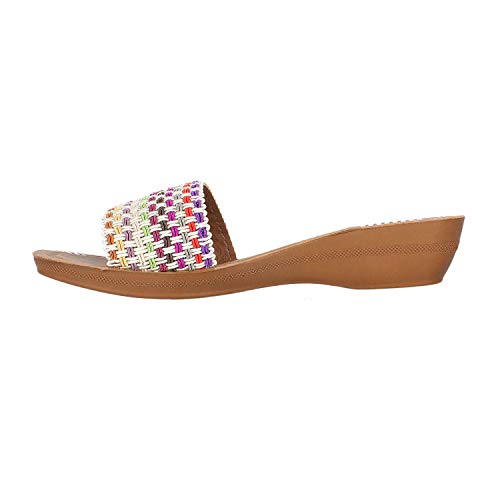 Image of inblu Stylish Fashion Slipper for Women | Comfortable | Lightweight | Anti Skid | Casual Office Footwear (SP41 BLACK)