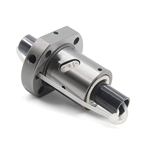 Zeberoxyz 1 STÜCKE SFU1605 Kugelumlaufspindel Durchmesser 16mm 5mm Steigung Kugelumlaufspindel Einzelmutter für 1605 Mutterngehäuse Halterung CNC Schnitzmaschine Teile