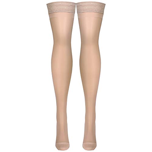 Truform 1774ND-L Sheer Compression Stockings, 15-20 Mmhg, Women'S Thigh High Length thumb #3