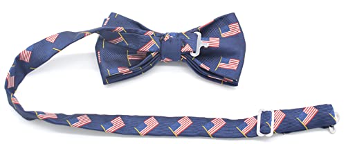 Carahere Men's Bow Ties Pre-Tied Adjustable Fun Pattern Bow Ties for Men