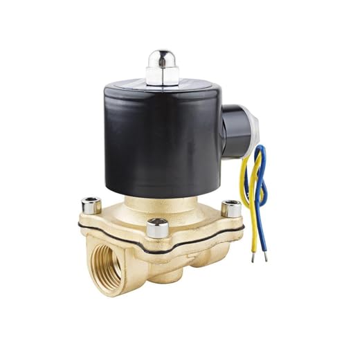 Électrovanne eau gaz pétrole 1/2 NPT 120V vanne solénoïde normalement fermée - 3