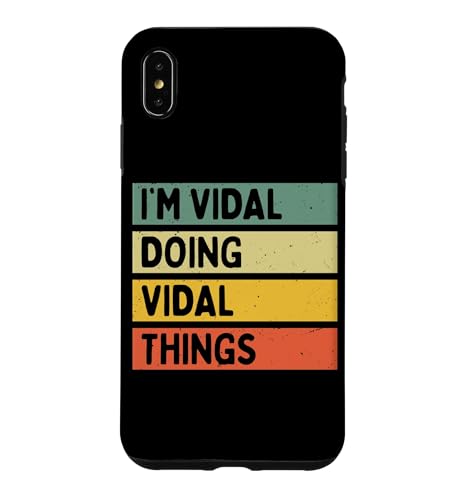 I'm Vidal Doing Vidal Things �ʔ������� �X�}�z�P�[�X iPhone XS Max �p