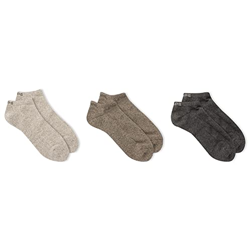 Chaps Men's Marl Low Cut Dress Socks - 3 Pair Pack - Casual Assorted3