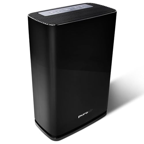 PuroAir 400 HEPA Air Purifier for Home Large Rooms - Covers 2,000 Sq Ft - Filters Up To 99.9% of Pollutants, Smoke, Pollen, Dust, and VOCs - Quiet HEPA Air Filter - Air Purifiers for Bedroom